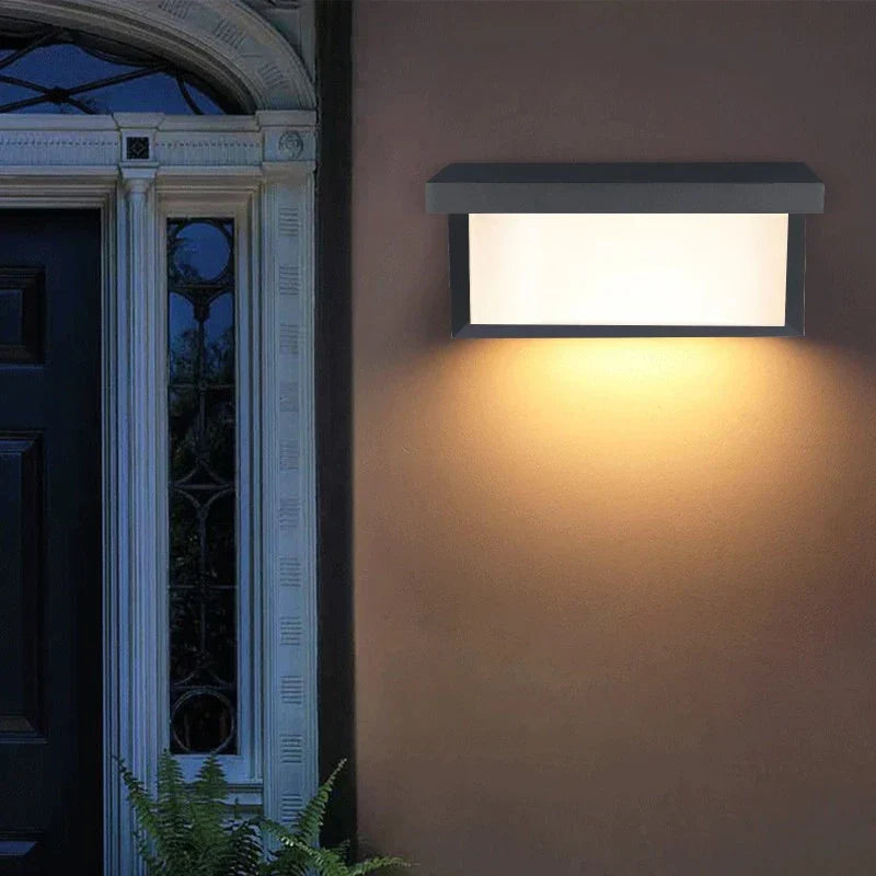 HorizonShine – LED Wall Light Outdoor Modern Design for Garden and Terrace