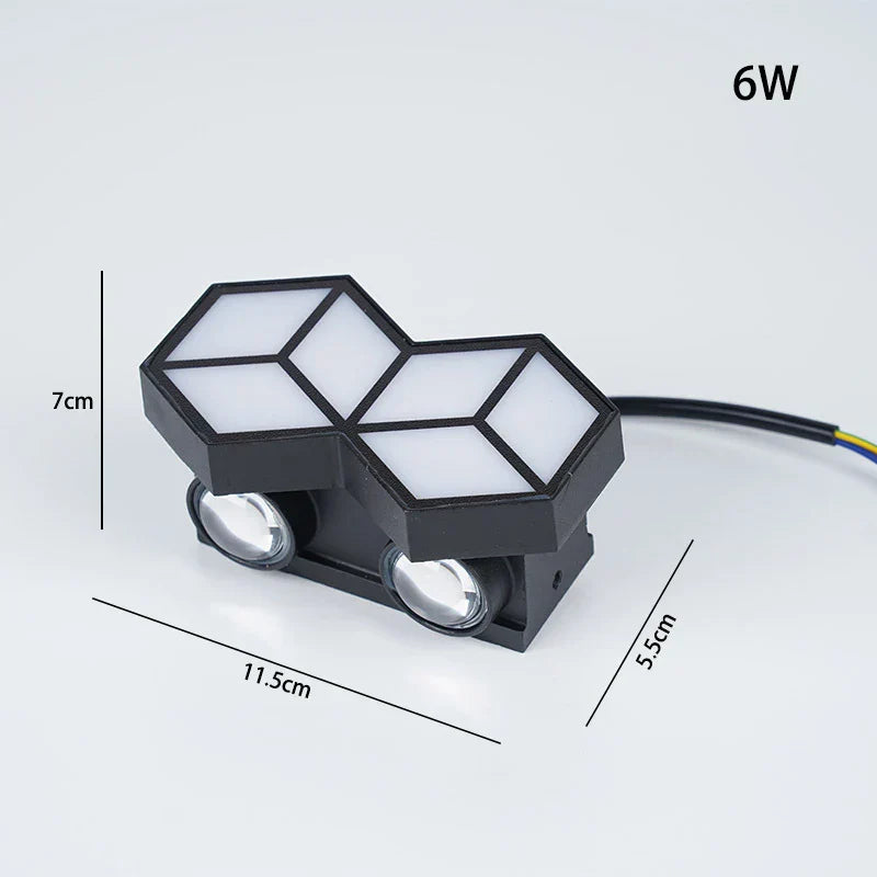 RainProof – LED Außenwandleuchte Wetterfest für Garten und Terrasse, Ideal für Alle Wetterbedingungen