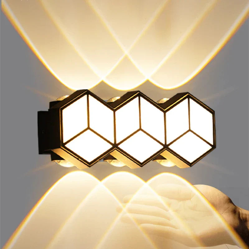 RainProof – LED Außenwandleuchte Wetterfest für Garten und Terrasse, Ideal für Alle Wetterbedingungen