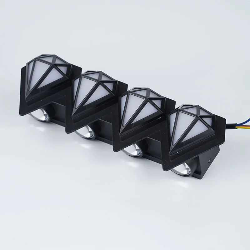 HydroBright – LED Outdoor Wall Light Stainless Steel Weatherproof for Garden and Terrace