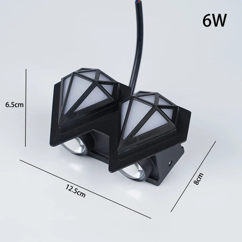 HydroBright – LED Outdoor Wall Light Stainless Steel Weatherproof for Garden and Terrace