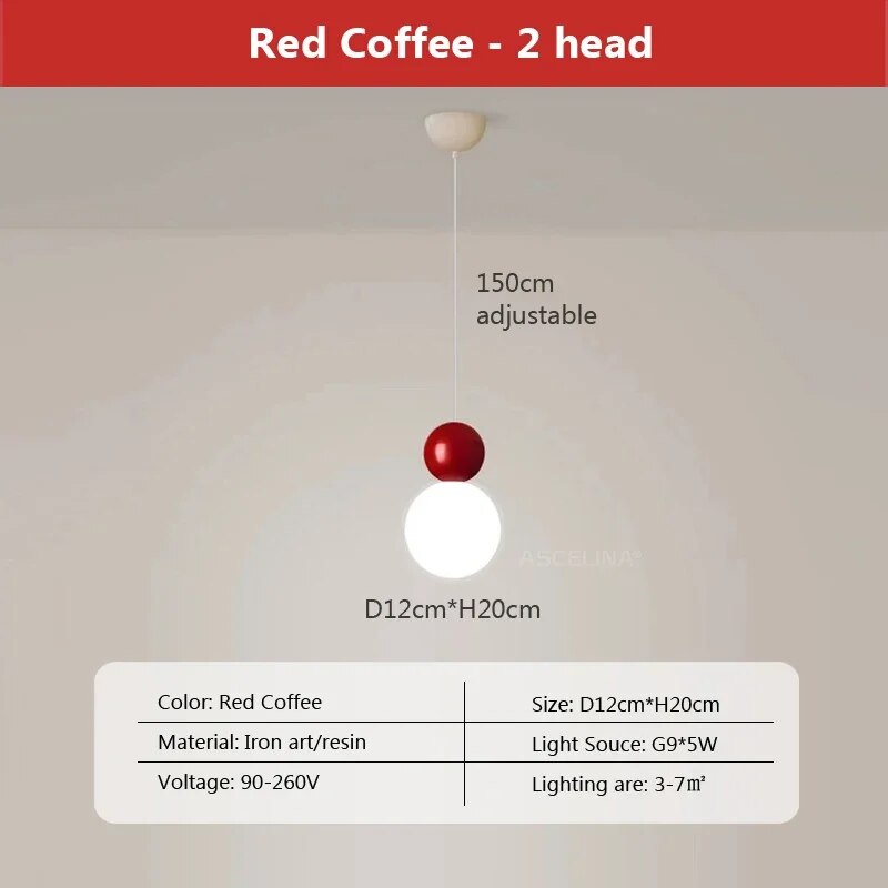 Globora - Pendant Light Globe made of Metal – Elegant and Atmospheric Lighting for Every Room