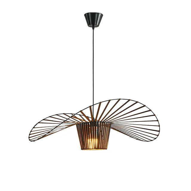 LumaShade Pendant Light – Stylish Hanging Lamp with Hat Shade Design
