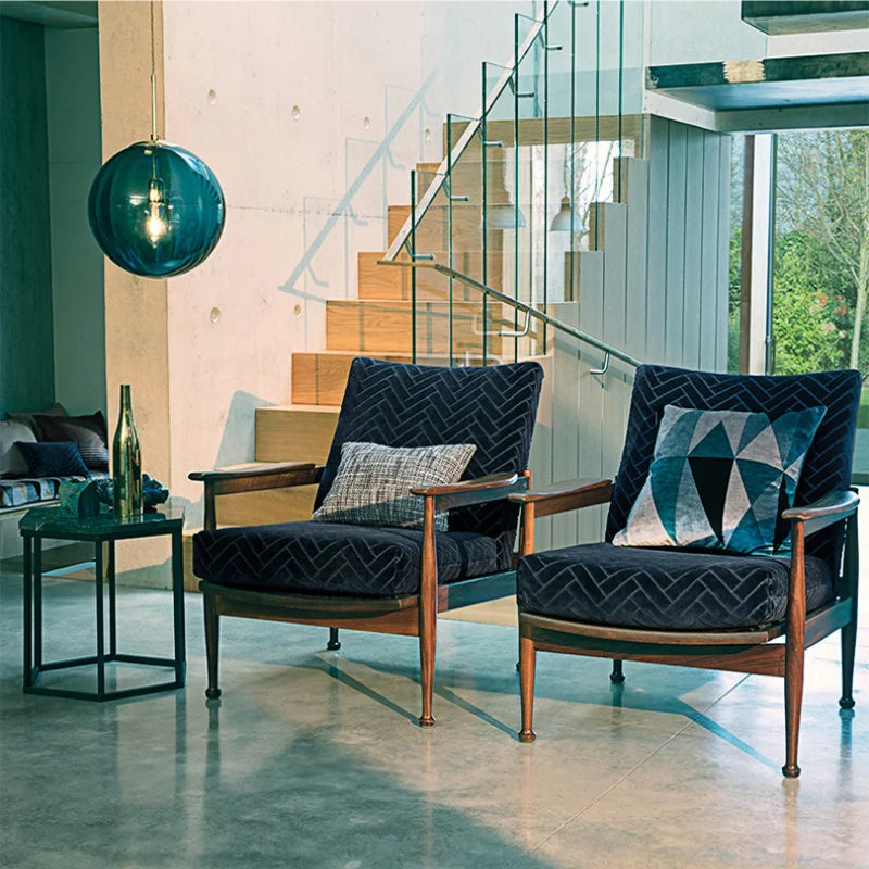 ClaraLux - Pendant lamp made of glass with crystal optics – Elegant hanging lamp for dining table and living area