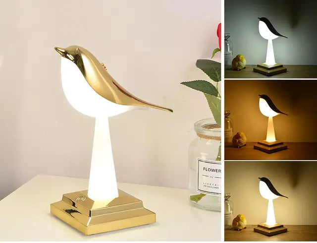 Plume – Table Lamp With Bird Design For A Natural Atmosphere