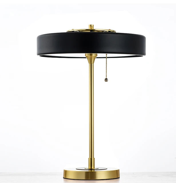 GlowDesk - Postmodern table lamp with dimming function