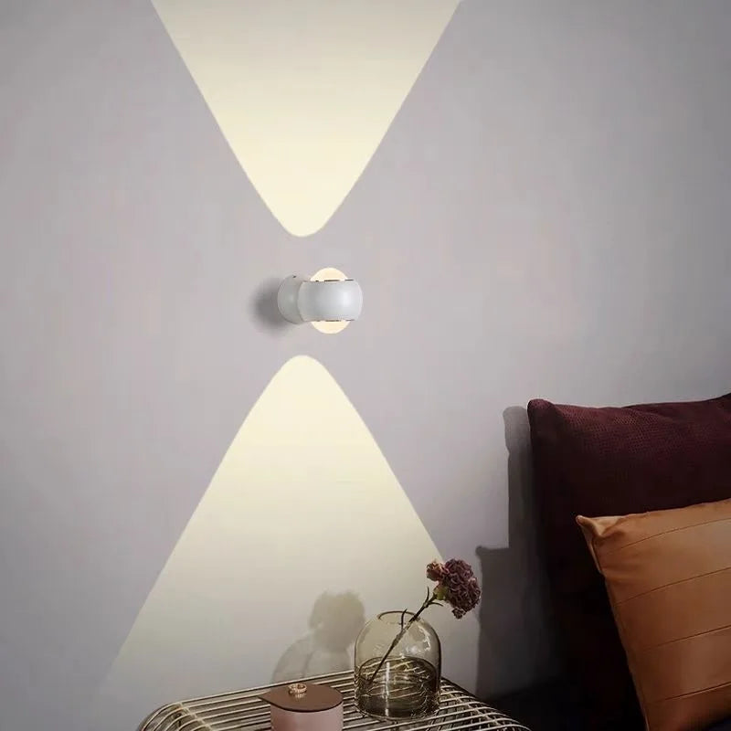 Pura – LED wall light indoor 180° swivel function for flexible lighting