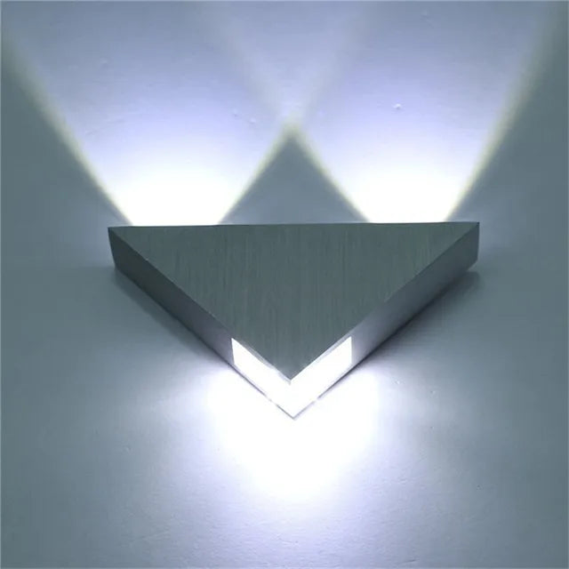 Pyramidia – LED Wall Light for Elegant Interiors with Triangular Design