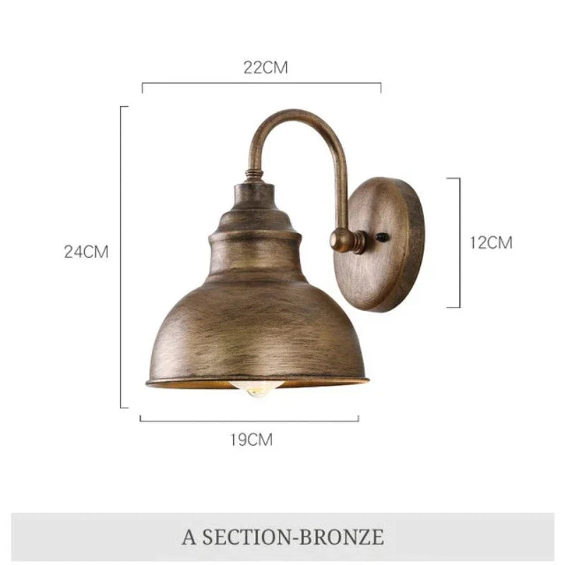 NostalgicGlow – Vintage wall lamp for warm atmosphere