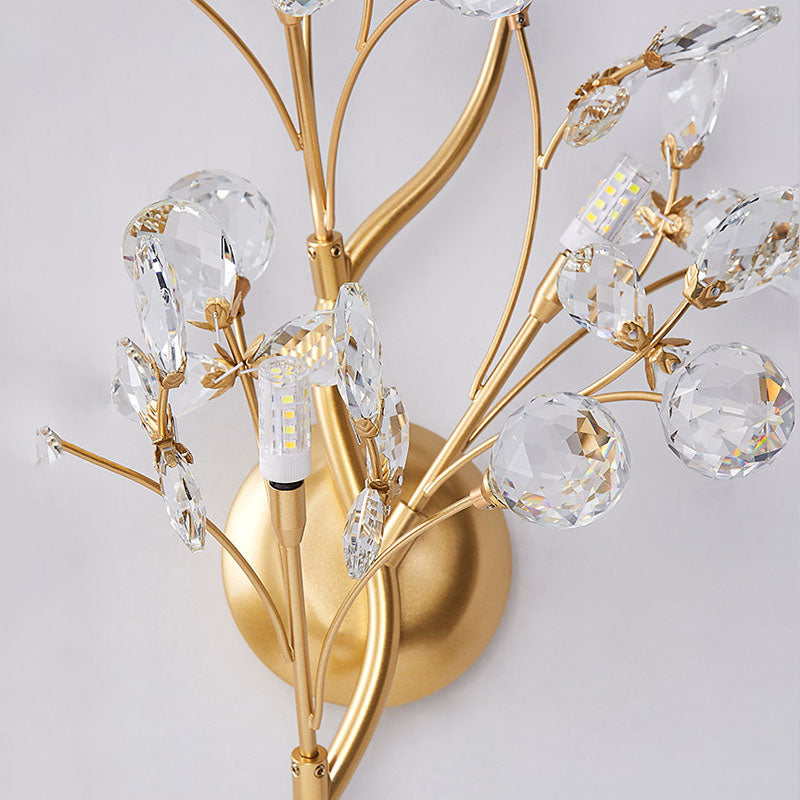 Rosa – Wandleuchte Innen Florales Design für Elegante Raumgestaltung