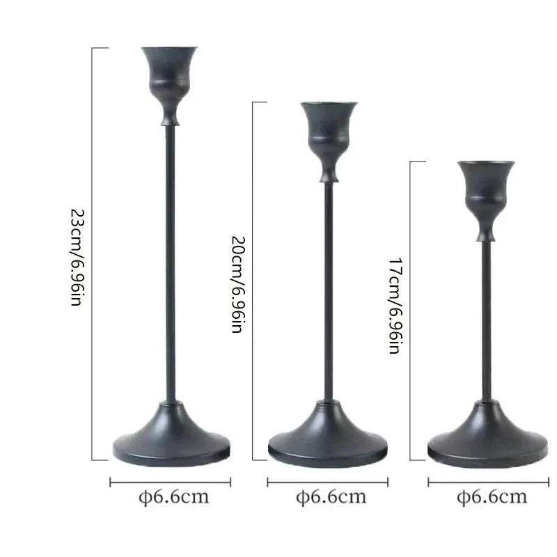 Dreamy Lights – Golden Candle Holders for Romantic Occasions