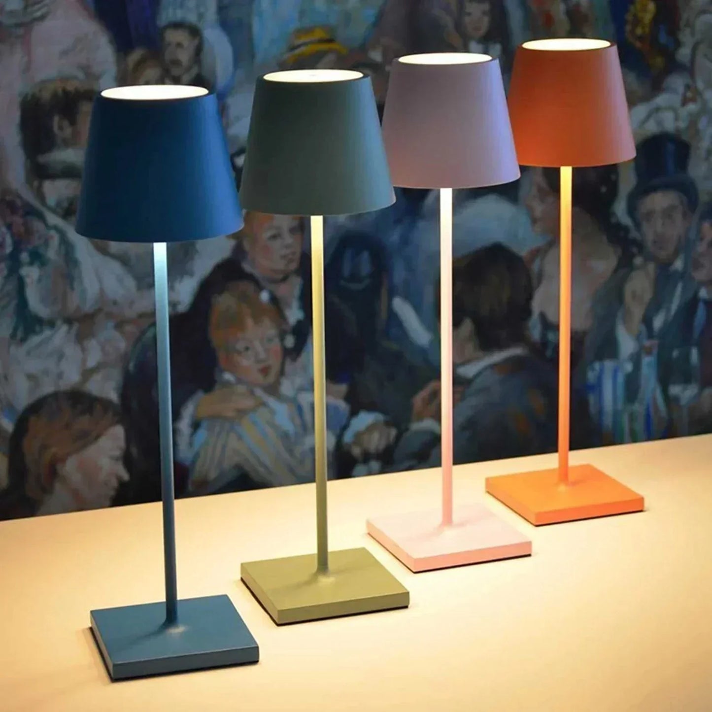 LuxaGlow – Wireless Table Lamp for Stylish Lighting