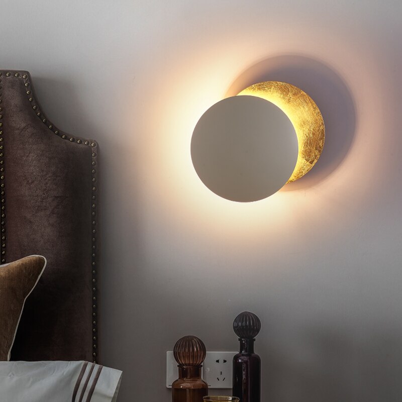 EclipseLamp – LED Wandleuchte mit Faszinierendem Sonnenfinsternis Design für Modernes Wohnen