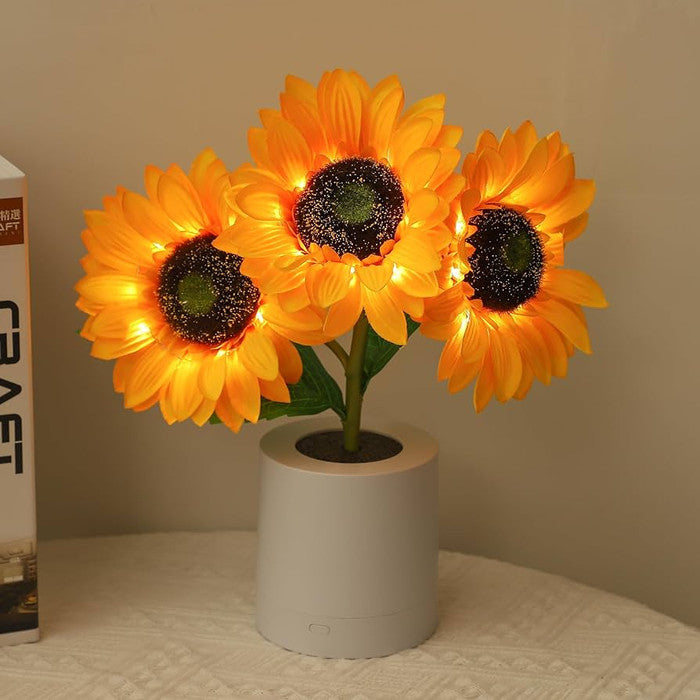 BloomBright – LED Blumenlampe für eine strahlende Atmosphäre