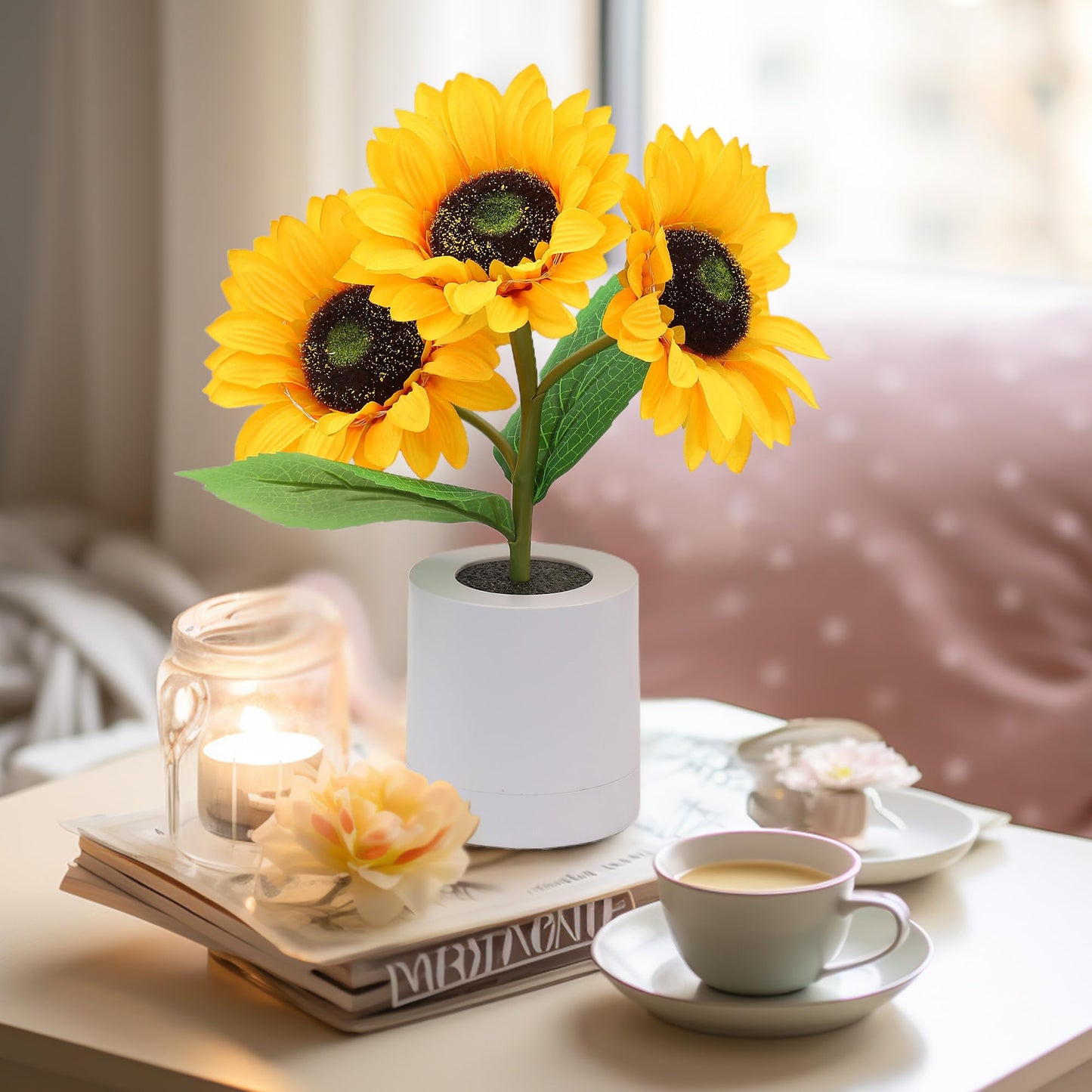 BloomBright – LED Blumenlampe für eine strahlende Atmosphäre
