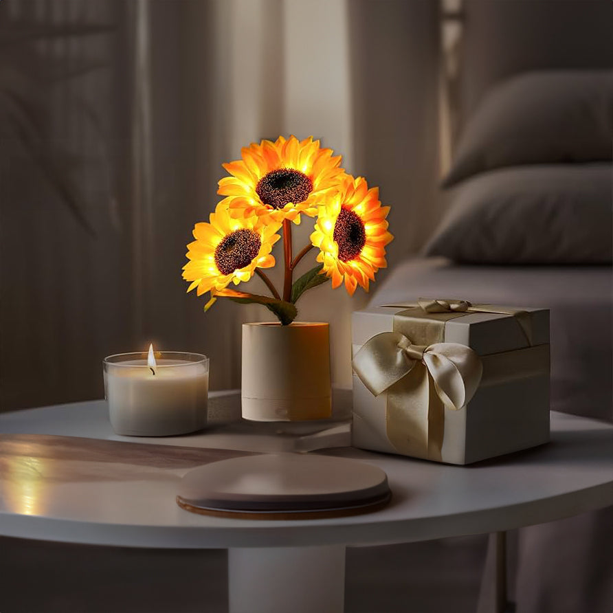 BloomBright – LED Blumenlampe für eine strahlende Atmosphäre