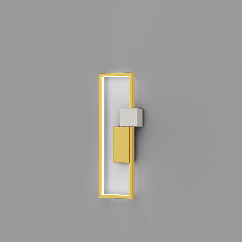 LumiSil – Square LED Wall Lamp for Modern Living