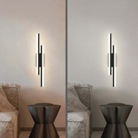 Mira – Modern LED Wall Light Black for Stylish Indoor Lighting