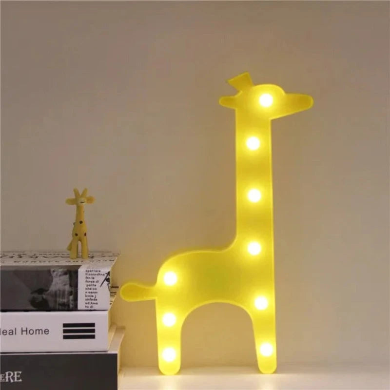 SafariLumina – Animal Table Lamp for Children's Room