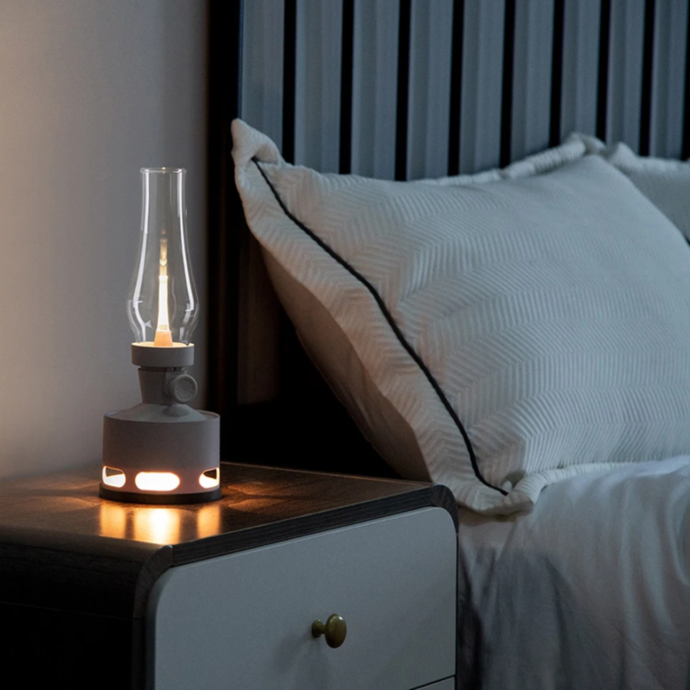 NostalgieLampe – Vintage LED table lamp for cozy atmosphere