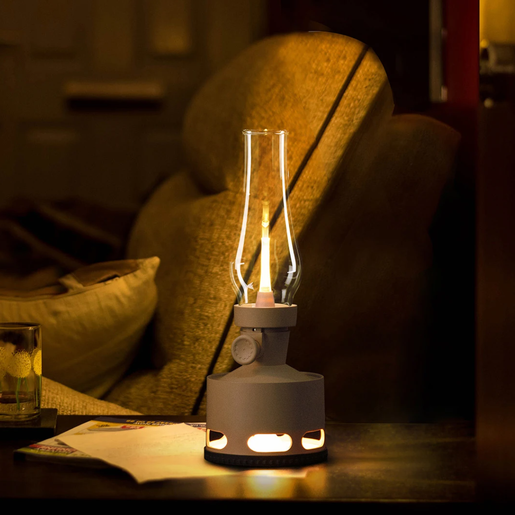 NostalgieLampe – Vintage LED table lamp for cozy atmosphere
