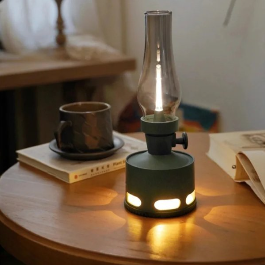 NostalgieLampe – Vintage LED table lamp for cozy atmosphere
