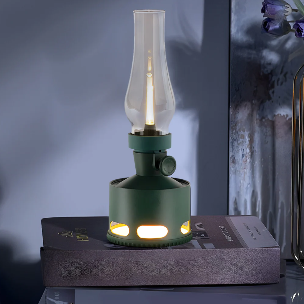 NostalgieLampe – Vintage LED table lamp for cozy atmosphere