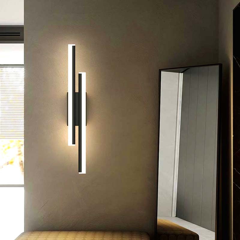 Mira – Modern LED Wall Light Black for Stylish Indoor Lighting