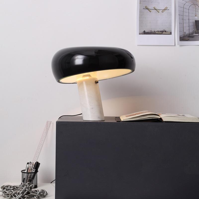StoneGlow – Marble Table Lamp Elegant Lighting for Your Home