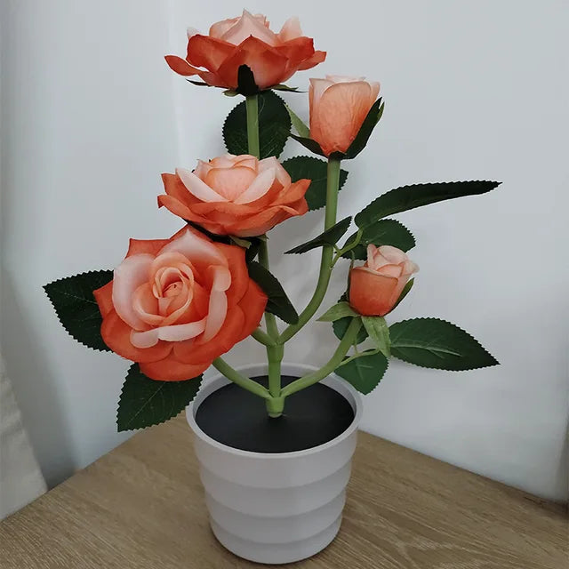 GardenBliss – Solarrosenlampe für Romantische Beleuchtung im Garten