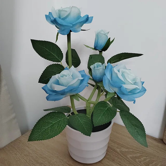 GardenBliss – Solarrosenlampe für Romantische Beleuchtung im Garten