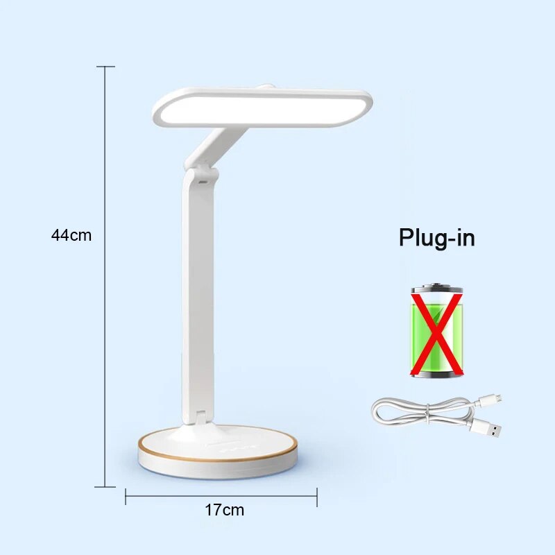 TimeLume - Stylish LED Table Lamp with Touch Switch and Clock