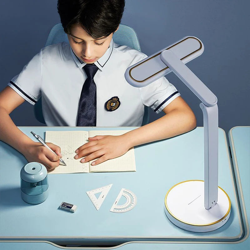 TimeLume - Stylish LED Table Lamp with Touch Switch and Clock