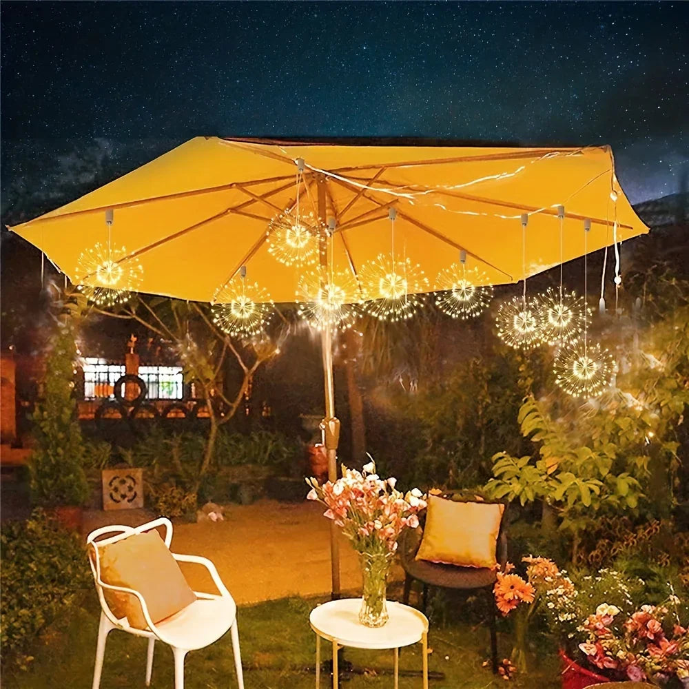 NebulaGlow – Hängende Solar-Party-Lampe für magische Sommerabende