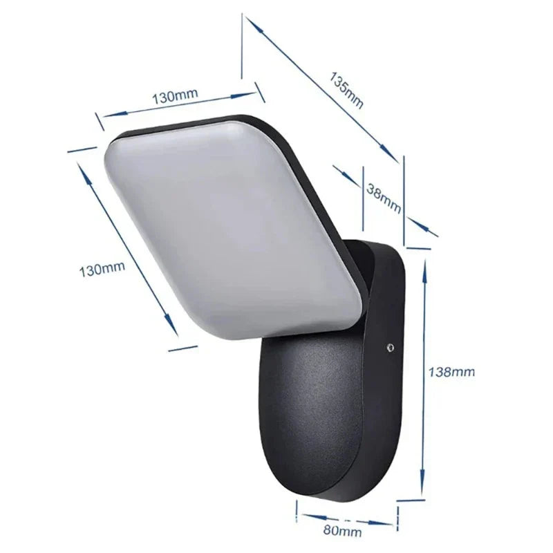 Motionsafe – Smart Outdoor Lamp with Motion Sensor for Security