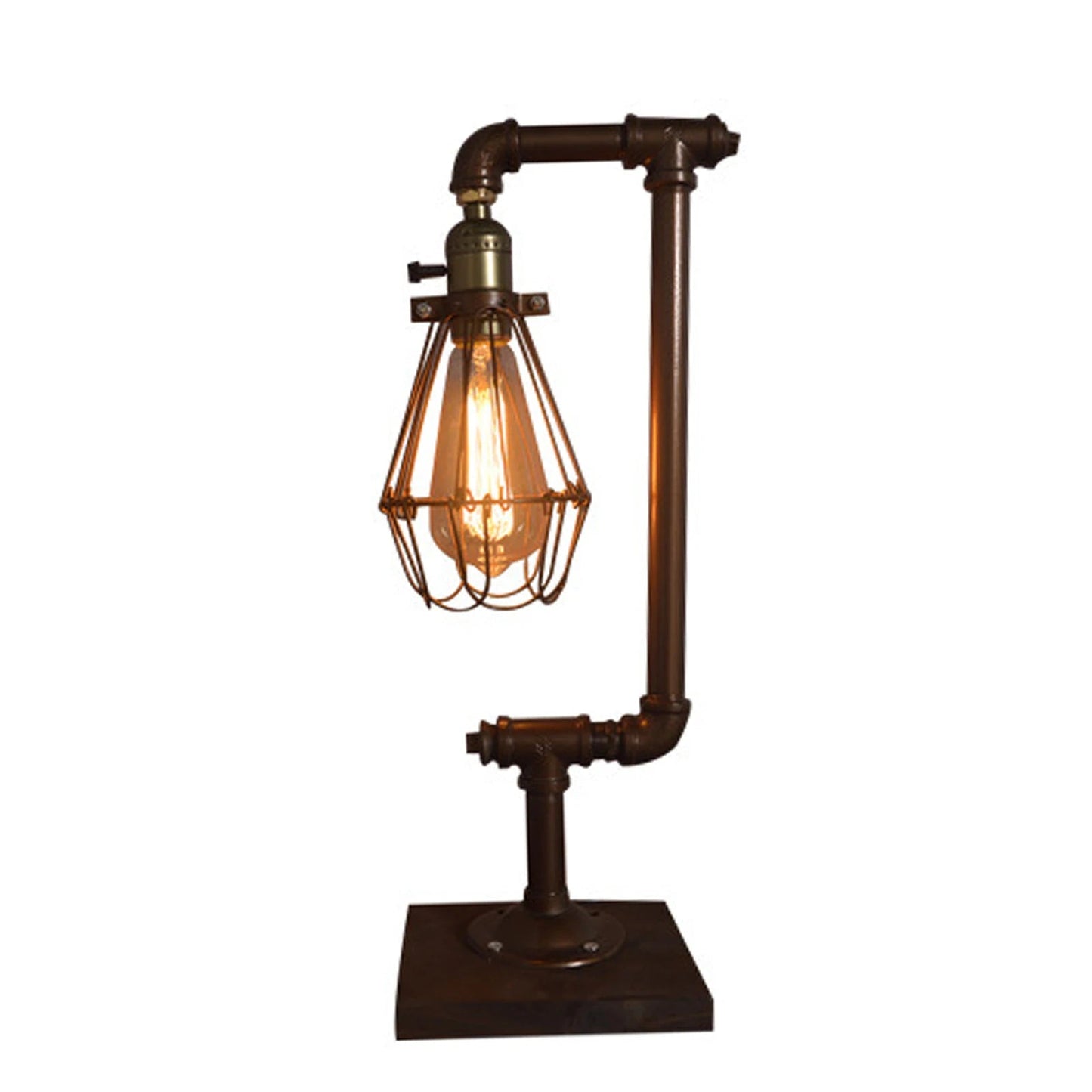 Viva – Tischlampe Vintage Metall Elegante Beleuchtung für Ihr Zuhause