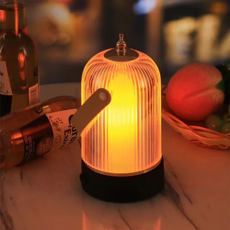 Vivi – Tragbare Retro Tischlampe mit Vogelkäfig-Design für gemütliche Abende