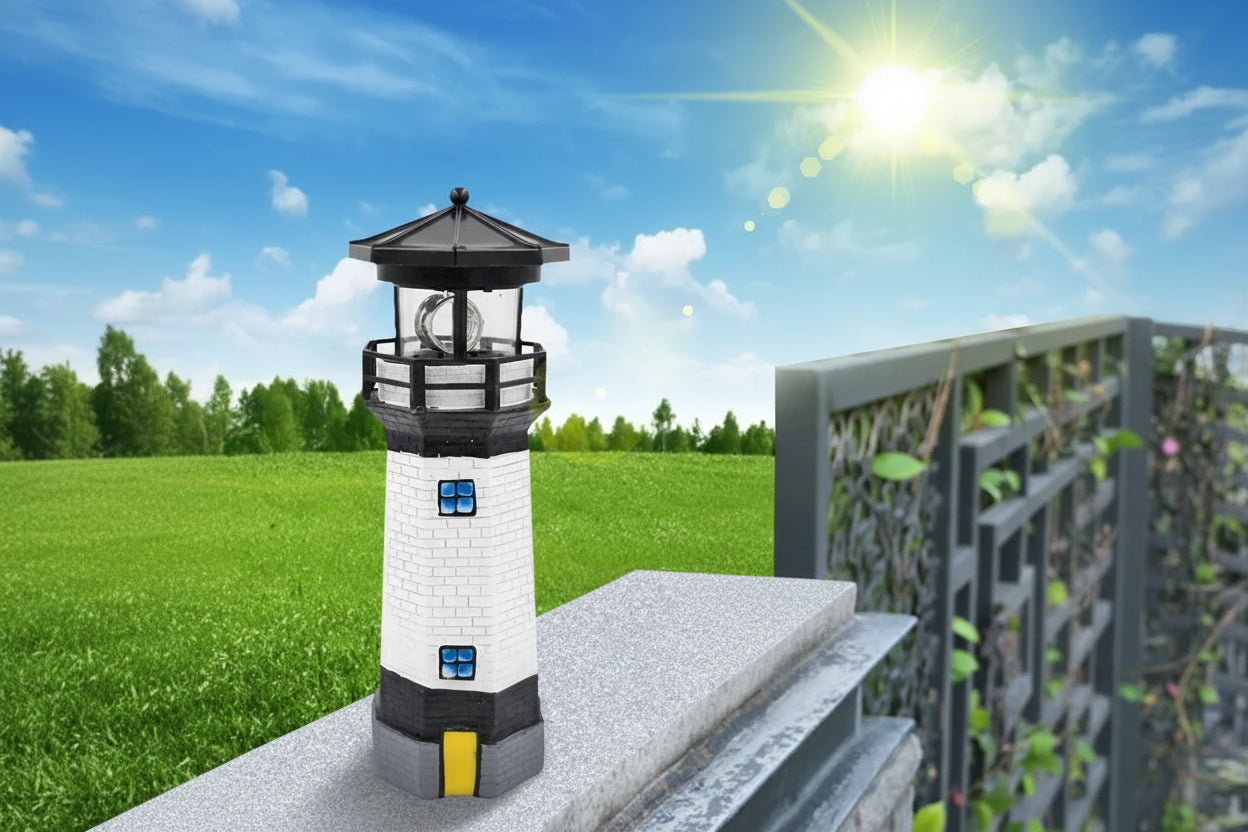 CoastalRay – LED Außenleuchte Leuchtturm für Stimmungsvolle Außenbeleuchtung