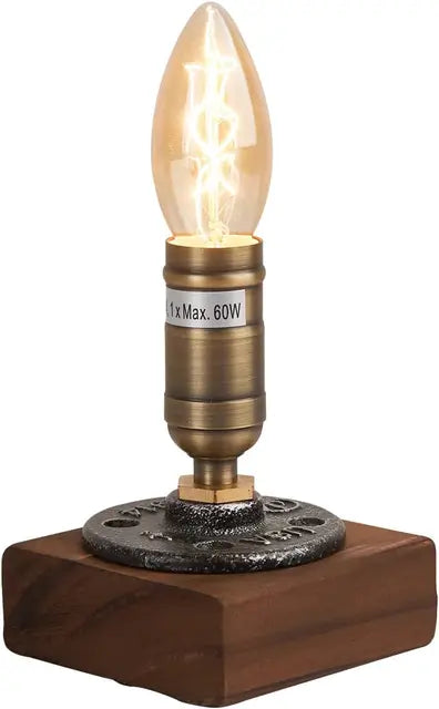 Waldlicht – Tischlampe Aus Holz Für Gemütliche Beleuchtung Zuhause