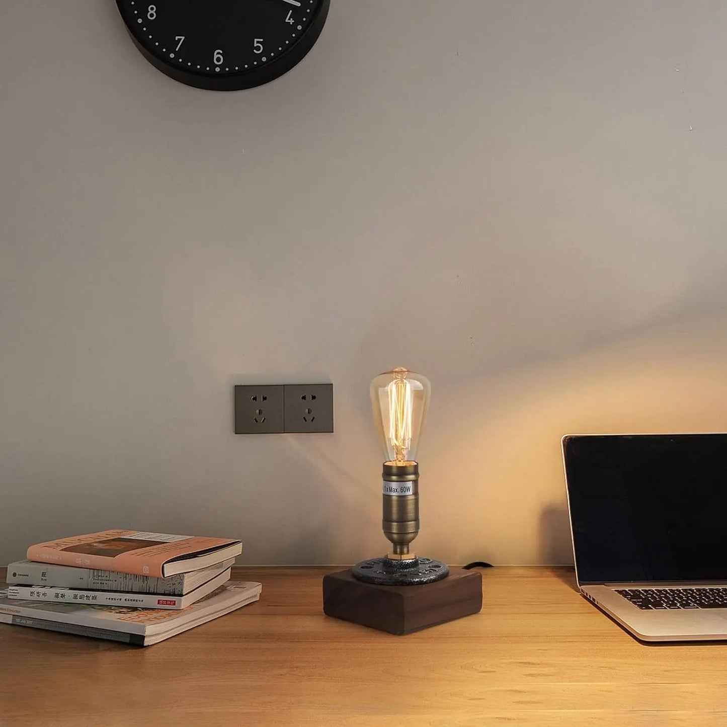 Waldlicht – Tischlampe Aus Holz Für Gemütliche Beleuchtung Zuhause