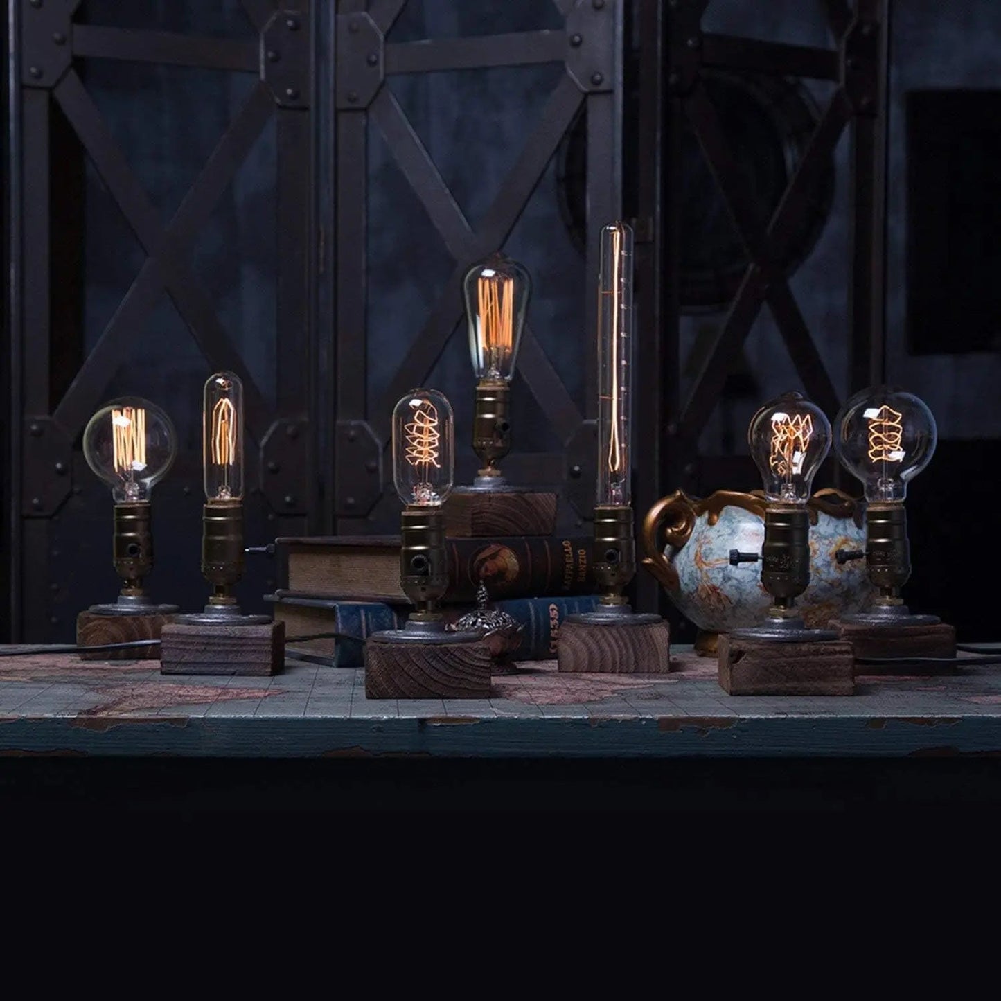 Waldlicht – Tischlampe Aus Holz Für Gemütliche Beleuchtung Zuhause