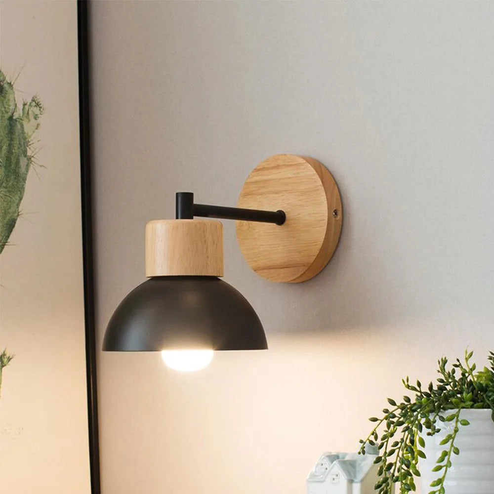 Waldlicht – Wandleuchte Innen Aus Holz Für Eine Natürliche Atmosphäre