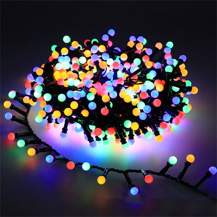 AquaTwinkle – LED light chain for magical outdoor lighting