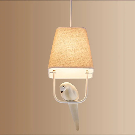 Birdora - Deckenlampe aus Rattan – Dimmbar, Warmweißes Licht für Entspannung