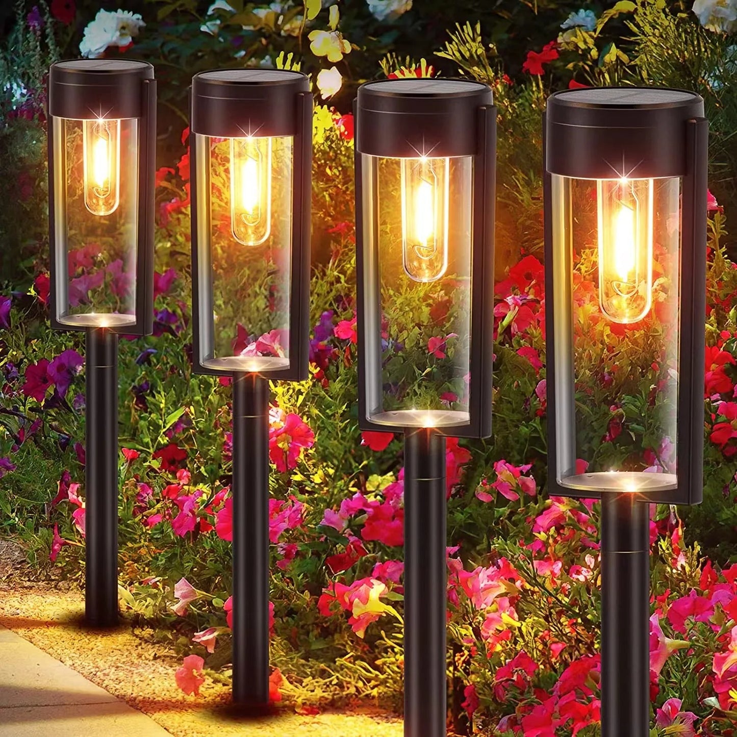 RadiantRoute – Solar Garden Path Lighting for Stylish Accents