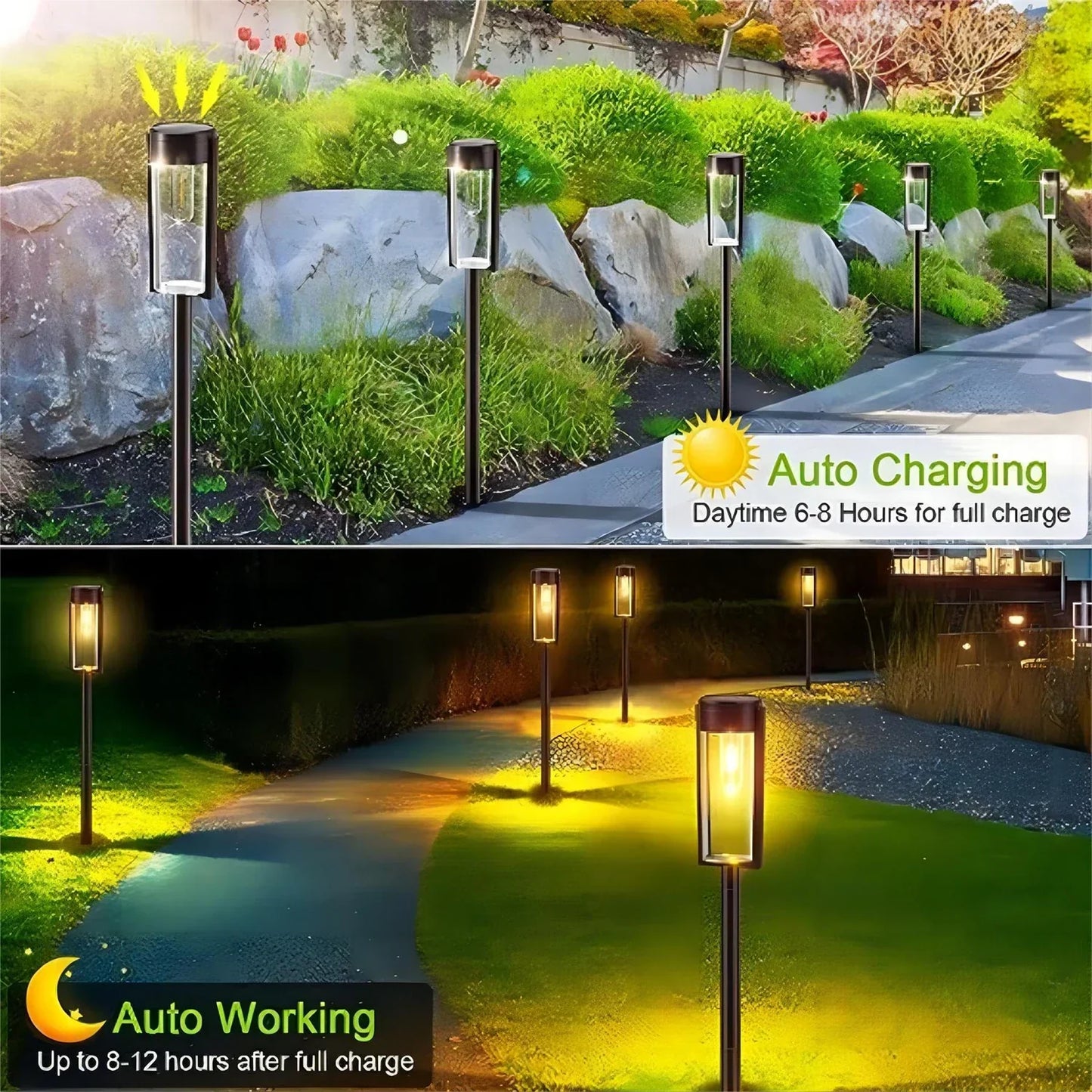 RadiantRoute – Solar Garden Path Lighting for Stylish Accents