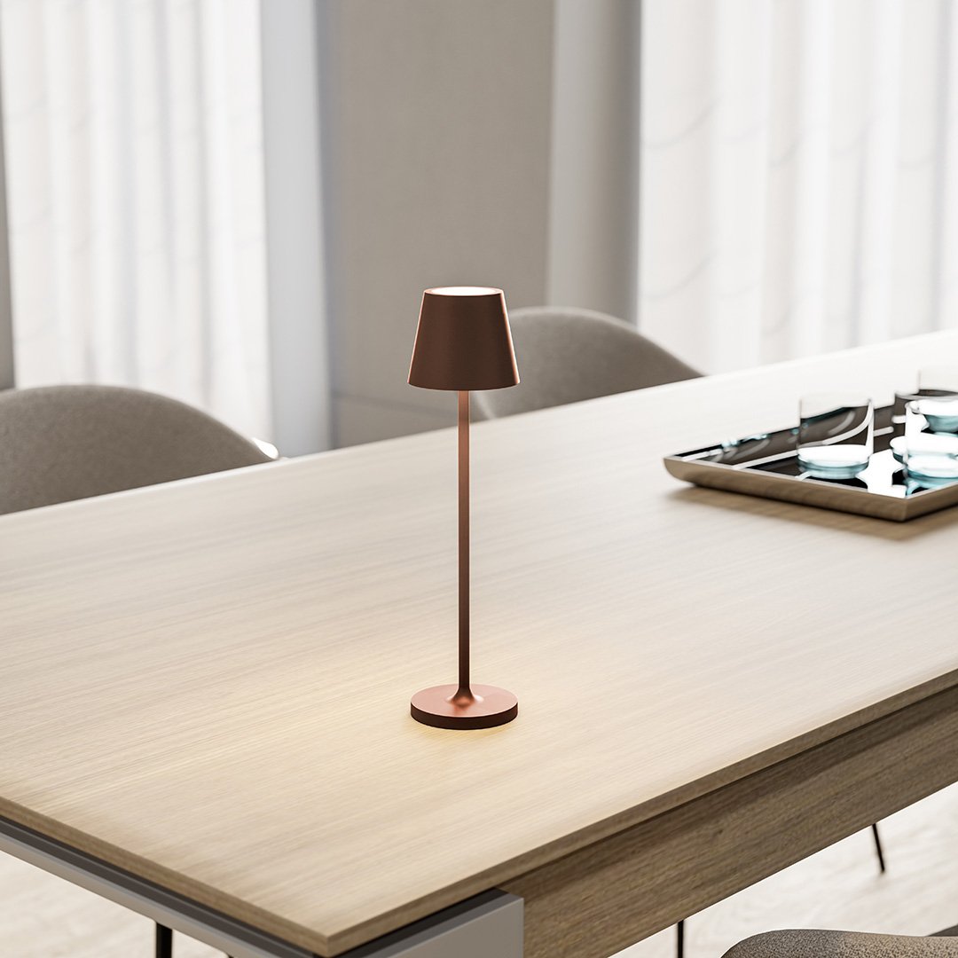 LumiNova – Portable LED Lamp with Touch Function for Stylish Lighting
