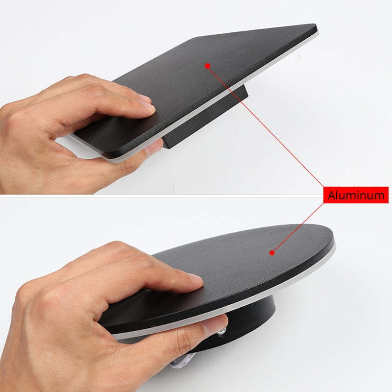 Orr – LED Wandleuchte Schwarz für Garten und Flur – Elegantes Modernes Design