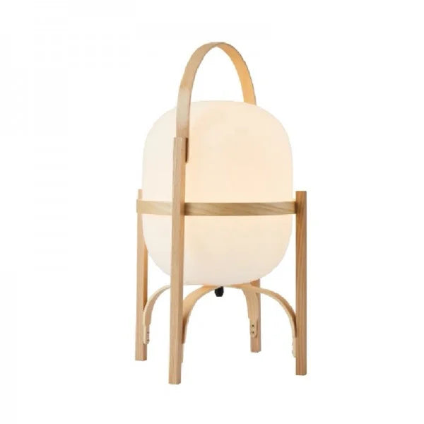 BasketGlow – Tischlampe im Korbdesign für einladende Atmosphäre