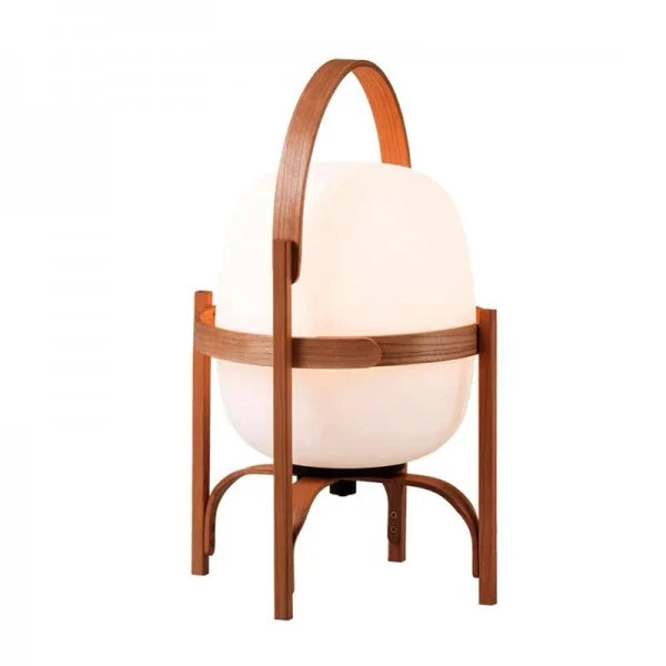 BasketGlow – Tischlampe im Korbdesign für einladende Atmosphäre